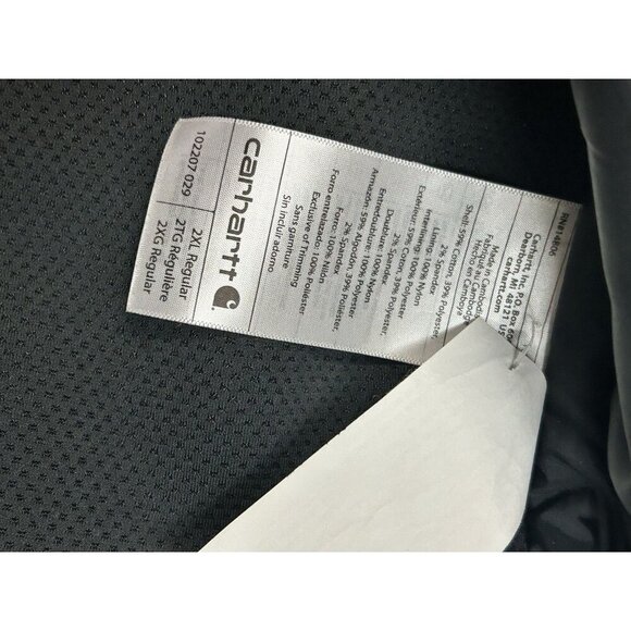 Carhartt 102207 Full Swing® Loose Fit Quick Duck Thinsulate® Jacket - NWOT - Picture 9 of 12